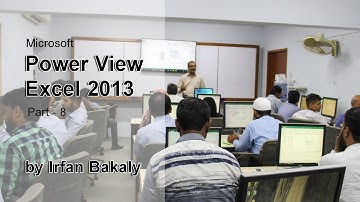 Power View Excel 2013 Part 8 Urdu Tutorials by Irfan Bakaly