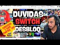 DÚVIDAS SOBRE SWITCH DESBLOQUEADO + GAMEPLAY+ SORTEIO ! 🏁🔥