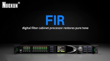The New FIR AUDIO PROCESSOR,96K 4 input 8 output DSP with FIR,AES Audio Processor.