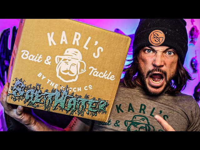 UNBOXING Big Karl's Saltwater Fishing Order with ZMan, Salt Native