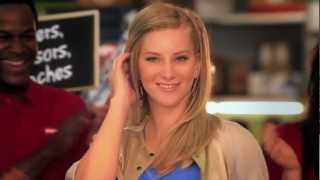 Heather Morris L Staples Back To School Commercial