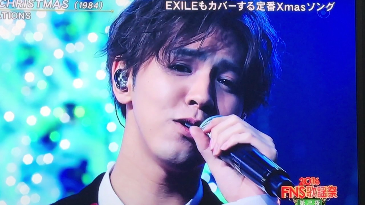 2016 Fns歌謡祭 Generations From Exile Tribe ラストクリスマス Youtube