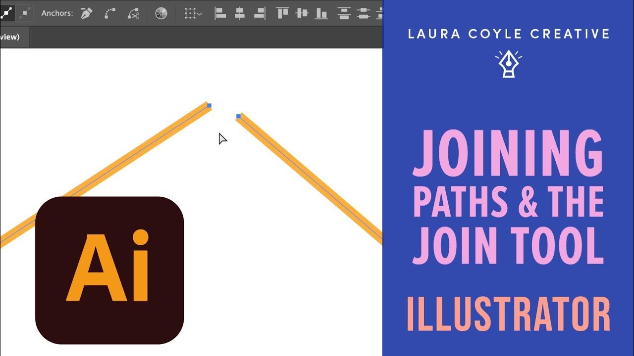 How to Join Paths and Anchor Points in Adobe Illustrator, Plus Join