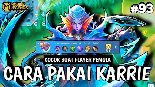 Cara Main Ml Pakai Hero Karrie - Emblem Karrie Tersakit 2025 & Build Karrie Tersakit 2025