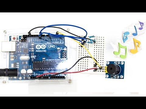 Video: Пьезо эмитентин (пьезо бипери) Arduino менен кантип байланыштырса болот