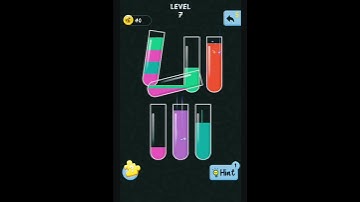 WATER COLOR SHORT LEVEL 7 | Game play #shorts
