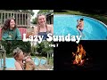 A DAY IN THE LIFE VLOG | SWIMMING, BBQS AND CAMPFIRES | Moving to Canada | WINDSOR, ONTARIO