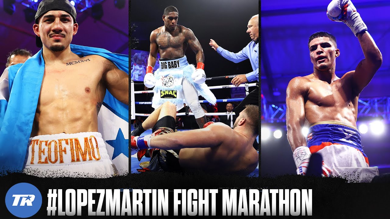 LopezMartin Free Fight Marathon Prelims 7PM ET ESPN+ Main Card 9 PM ET ESPN and ESPN+