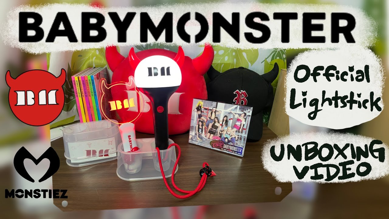 [トレカ/銀テ付]BABYMONSTER OFFICIAL LIGHTSTICK Babymonster Official Lightstick - Fashion Chingu