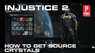 Injustice 2 - How to Get Source Crystals