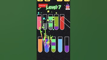 Water Sort Puzzle – Level 7 | Satisfying Color Tube Sorting