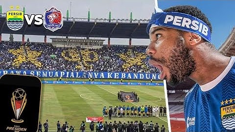 BOBOTOH ONGELOOFLIJK! Persib Bandung versus Port FC in de President