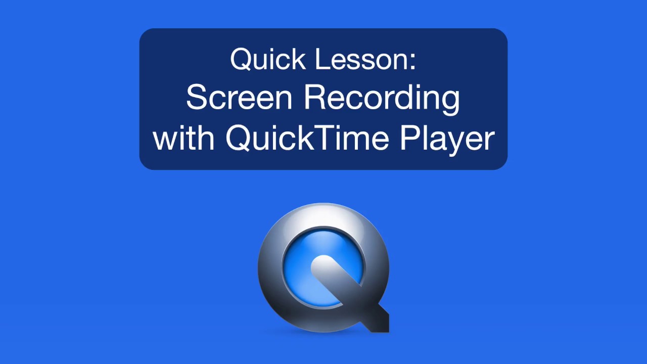 how to open quicktime player mac