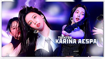 TWIXTOR CLIPS 4K aespa KARINA FOCUS