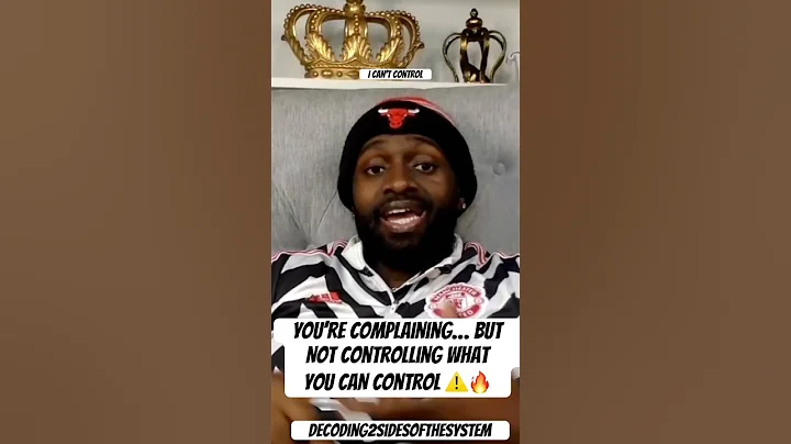 You’re Complaining But Not Controlling What You CAN Control ⚠️🔥#bedifferentfamily⚠️👑💡🚨 #bdf👑💡