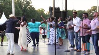 Video thumbnail of "Ricky Dillard & New G performs Grace at The One Baltimore Unity Praise Fest"