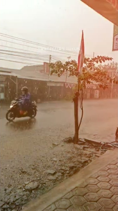 story wa video slowmotion hujan jalanan cover DJ hujan utopia lyric 2022