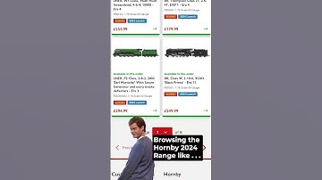 Searching the Hornby 2024 Range like . . .