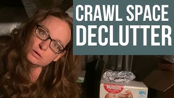 EXTREME DECLUTTER || Declutter the Crawl Space Part 2 || MINIMALIST
