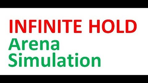 Infinite Hold Arena Simulation multiple queue set