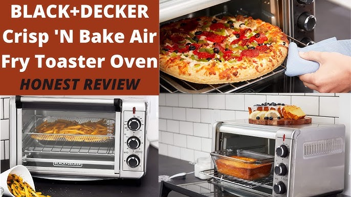 Black and Decker Crisp 'n Bake 4-Slice Toaster Oven Unboxing and Set Up 