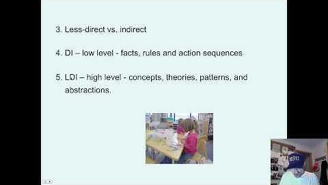 indirect instruction