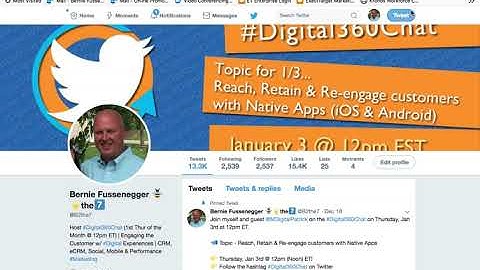 Twitter Tip for Bookmark