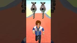Zebras Were Following The Childshortssakuraschoolsimulatortrendingshortsviralgaming