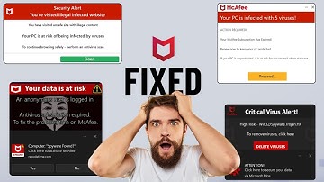 How to Stop Fake McAfee Virus Popups in Google Chrome