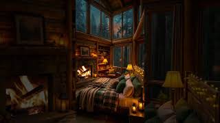 "there's something about rain on the roof and a warm fire... pure peace 🧡🌧️" #rain #asmr #asmrsleep