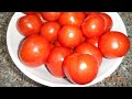 تجهيز وتخزين الطماطم بطريقه سهله وبسيطه مع صدفه جاد