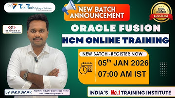 Oracle Fusion HCM | Oracle Fusion Cloud HCM Online Training | Oracle Fusion HCM Placement Training