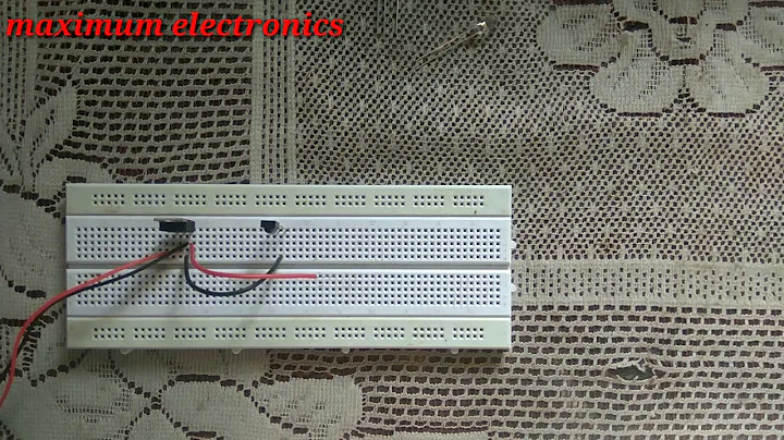 Tsop 1838 circuit (IR SENSOR)