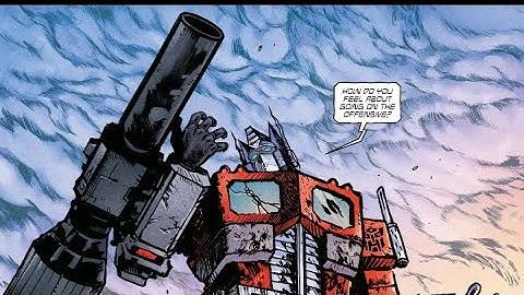 Voice Dubbing Optimus Prime taking Megatron