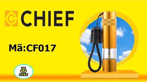 Bật lửa độc đáo xăng đá sinh tồn độc lạ Chief CF017 - Ambe.vn
