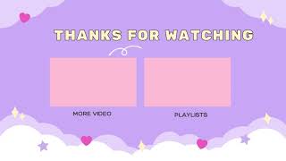 Youtube Professional Outro ll Youtube End Screen ll Panzoid Outro ll (10D Beats)