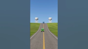 beamng.drive: hidden object car crashes part 17 #beamngdrive #beamngdrivemods #shorts