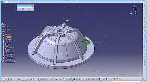 CATIA Tutorial - PartDesign Exercise 7 - v1