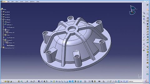 CATIA Tutorial - PartDesign Exercise 7 - v1