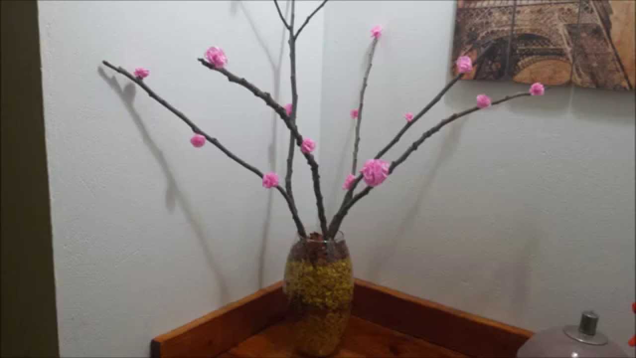 DIY : Flor de cerejeira - Faça você mesma - thptnganamst.edu.vn