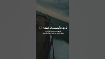 فذكر: من سورة الزمر للقارئ الشيخ منذر منير السعدي #القرءان_الكريم #كرومات