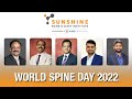 Dr gurava reddy interviews spine team world spine day 2022