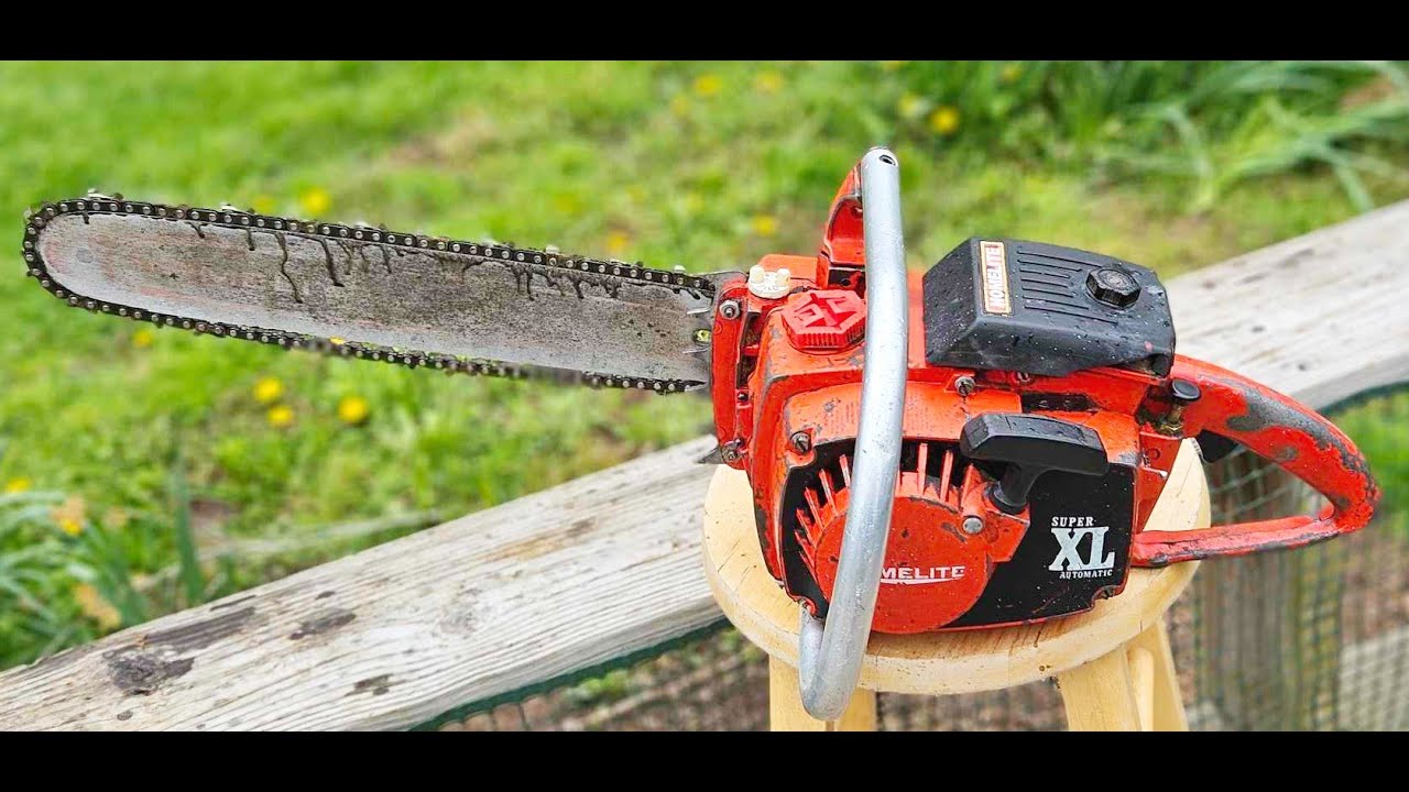 Vintage Homelite Super XL Automatic RUNS GREAT !! Vintage King Motor