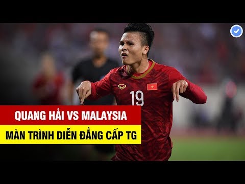 Quang Hải vs Malaysia | Màn trình diễn đẳng cấp Thế giới khiến cả Châu Á hết lời ngợi ca |10/10/2019