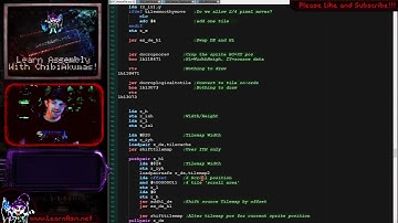 6502 Lesson MinTile3 - Sprites Redraw
