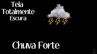 Som de Chuva para Dormir e Relaxar 🌧 8 HORAS 🌧 Tela Preta