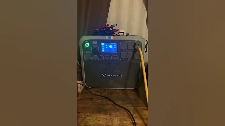BLUETTI AC200P RUNNING MY HOME ON SOLAR FOR OVER 10-Hrs NOW.