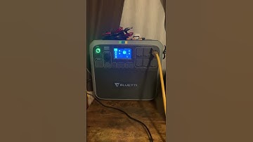 BLUETTI AC200P RUNNING MY HOME ON SOLAR FOR OVER 10-Hrs NOW.