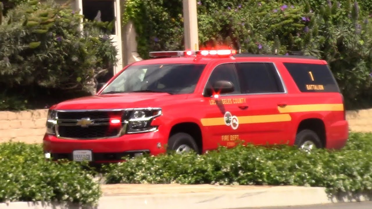 LACoFD Battalion 1 Responding YouTube