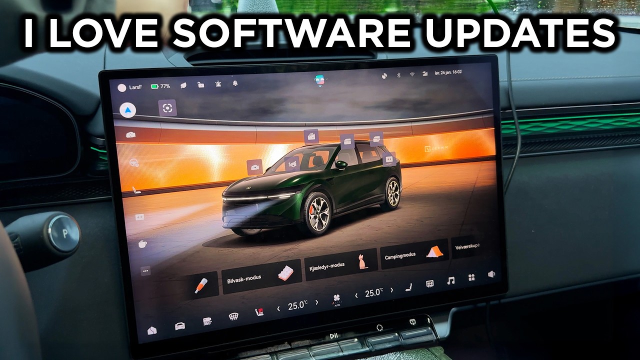 Владельцы Zeekr 7X получили масштабное OTA-обновление! Вот что изменилось.